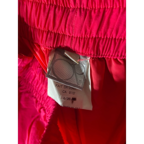 Vintage 90s ocean pacific, neon pink unisex snowboard pants - Picture 4 of 4